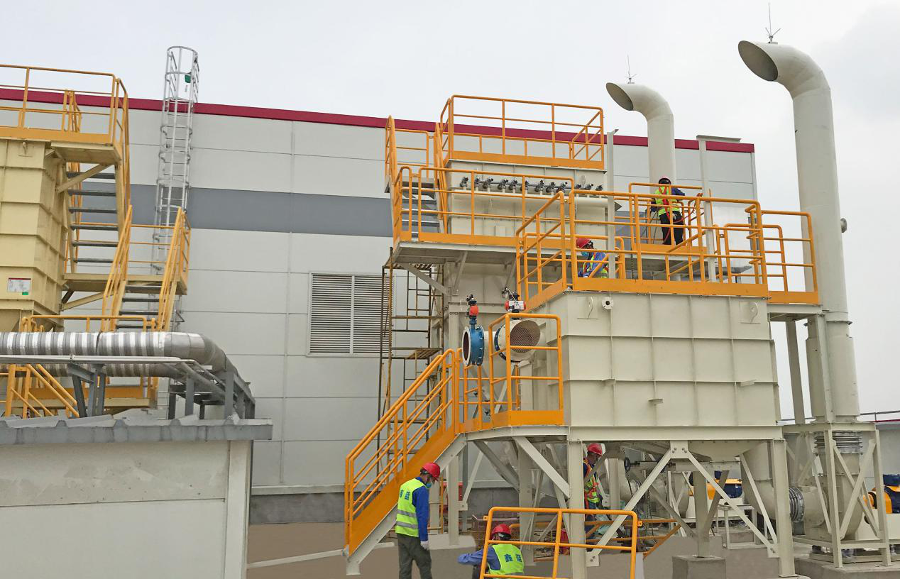 南京粉塵治理工程設(shè)備安裝現(xiàn)場 南京粉塵治理工程設(shè)備安裝現(xiàn)場