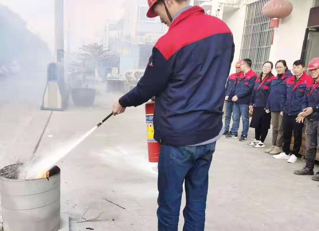 鑫藍環保2020年應急消防演習 鑫藍環保2020年應急消防演習